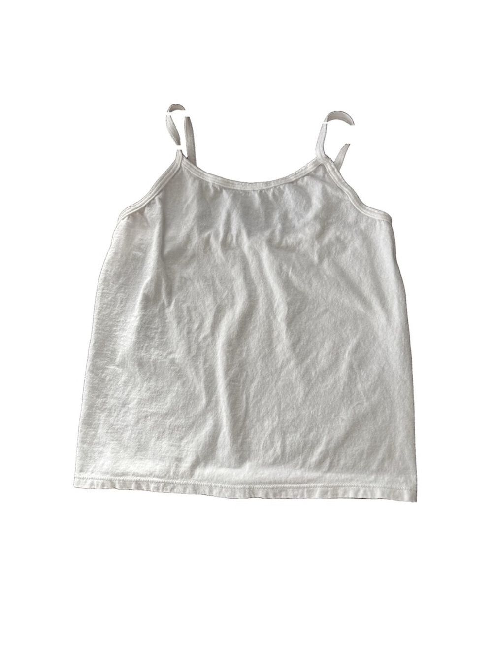 Lot of 4 Girls' Hanes Tank Top, 10/12 (L/G), White, Pink
